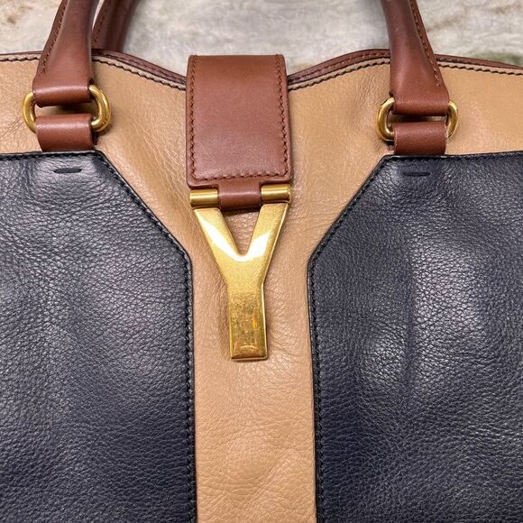 YSL color block cabas chyc handbag - Picture 8 of 16